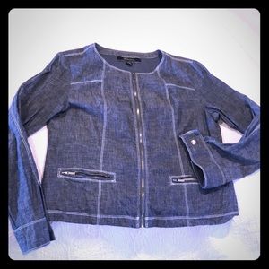 Tommy Bahama denim blazer Ladies M
